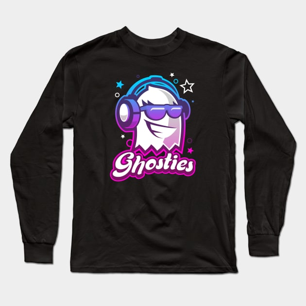 Ghosties Long Sleeve T-Shirt by JGhosty